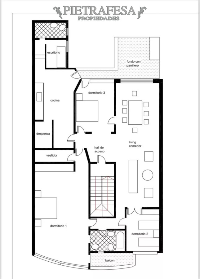 Apartamento ID.12409 - Apto en venta 3 dormitorios, 2 baños, patio-Sayago 