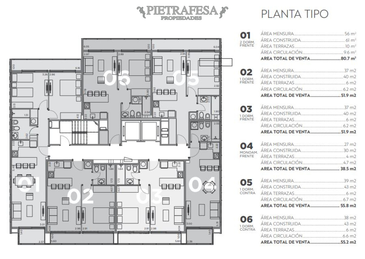 Apartamento ID.9605 - Apto a estrenar 1 dormitorio, 1 baño y terraza-Cordón