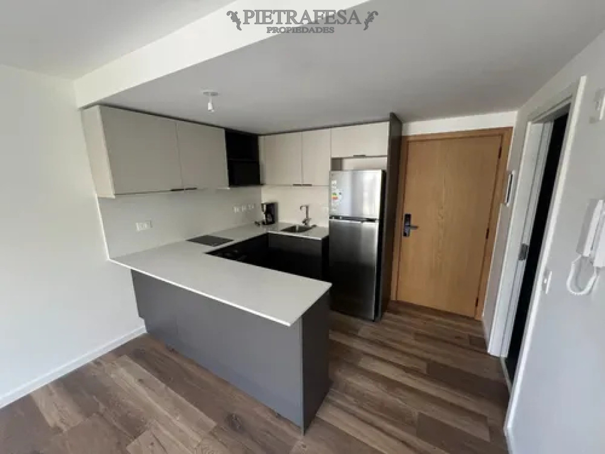 Apartamento ID.13479 - Apartamento en alquiler, 1dormitorio, 1baño, terraza, cochera. Pocitos.