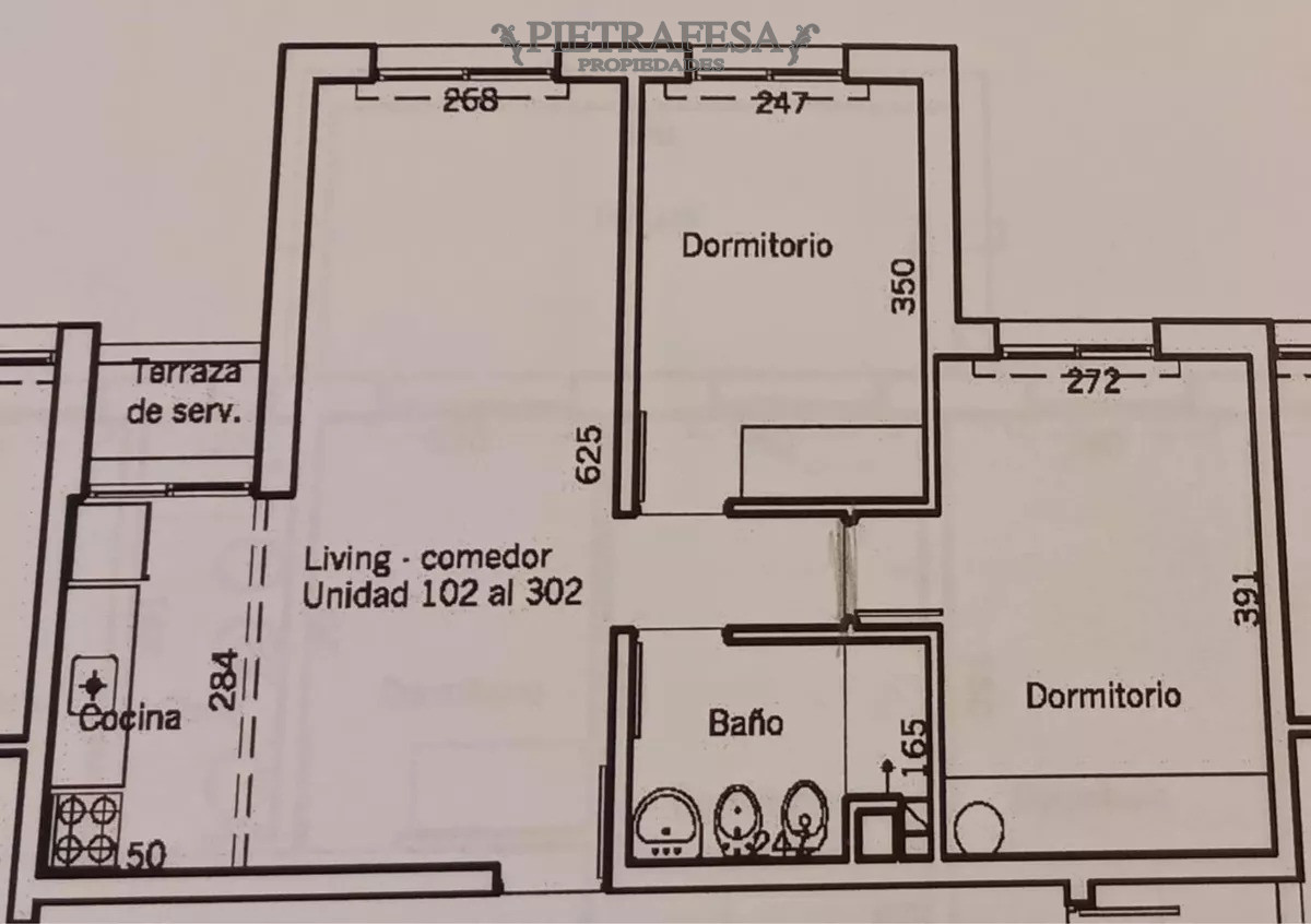 Apartamento ID.12443 - Apto en venta 2 dormitorios, 1 baño-Unión