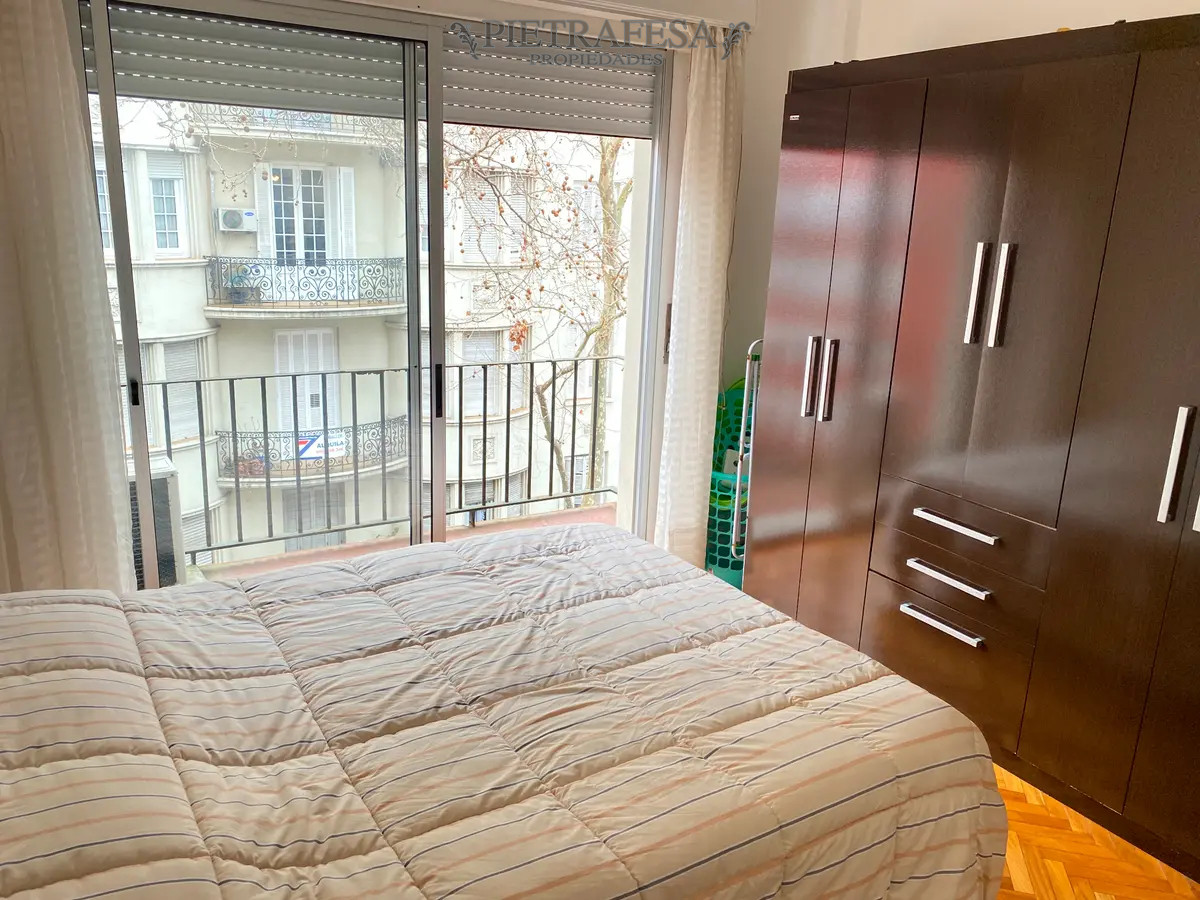 Apartamento ID.12794 - Apartamento en alquiler, 1dormitorio, 1baño, balcón, amueblado. Centro.