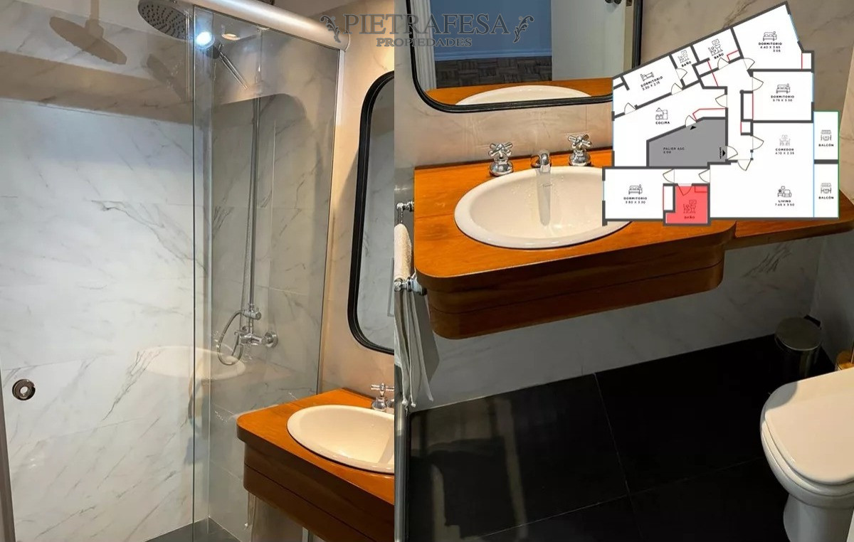 Apartamento ID.9303 - Apto en venta 3 dormitorios, 2 baños-Pocitos