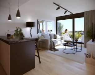 Monoambiente a estrenar con terraza -La Blanqueada