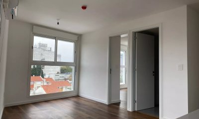 Apto en venta con renta, 1 dormitorio, 1 baño, terraza-Punta Carretas