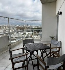 Apartamento en venta 2 dormitorios, 1 baño y terraza con parrillero-Defensa-Tres Cruces
