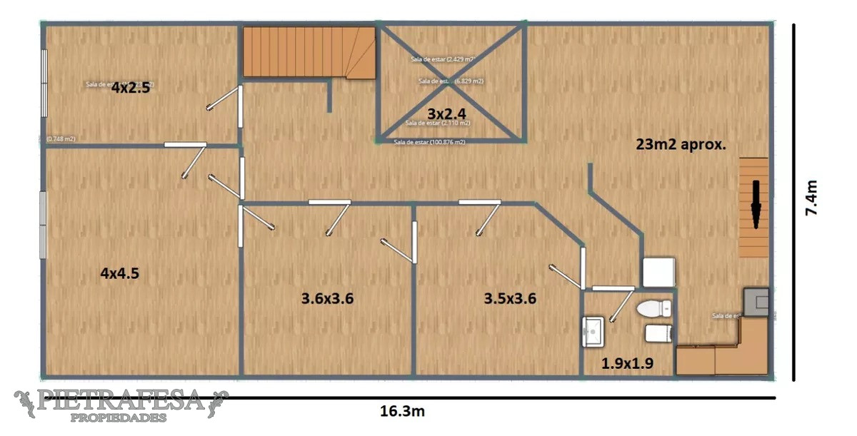 Casa ID.6326 - Casa en venta 4 dormitorios, 1 baño y azotea- General Pagola -Villa Muñoz