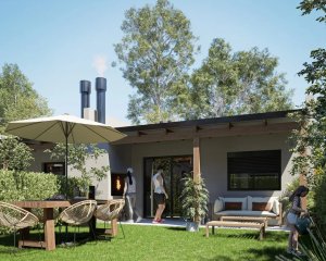 Casa a estrenar 2 dormitorios, 1 baño, patio- Ciudad de la Costa