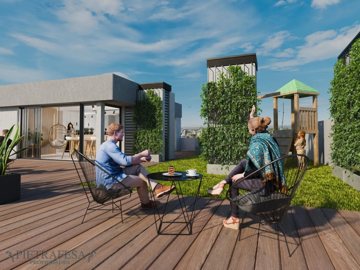 Apartamento ID.5697 - Apartamento a estrenar, 2 dormitorios, 1 baño y terraza- Juan Paullier -Tres Cruces