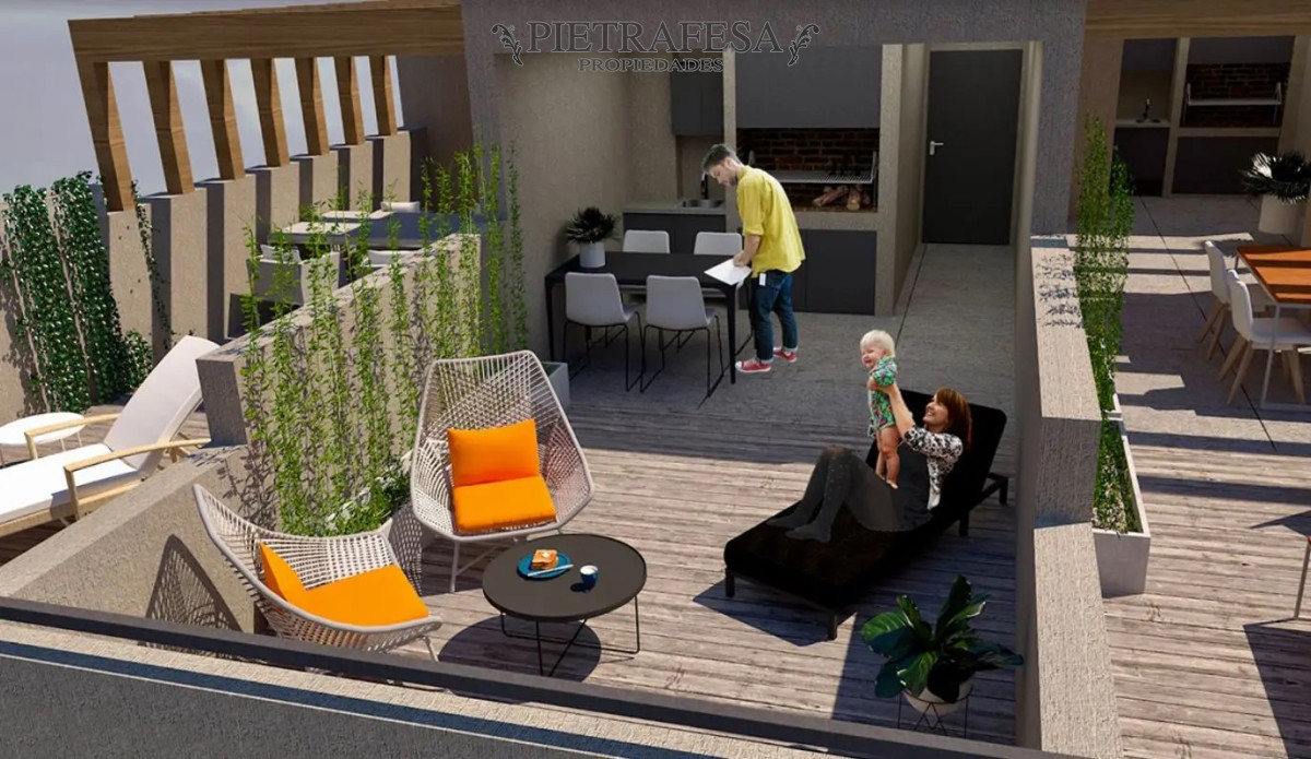 Apartamento ID.7096 - Apartamento a estrenar en venta, 1 dormitorio, 1 baño, terraza- a estrenar -Joaquin Núñez-Punta Carretas