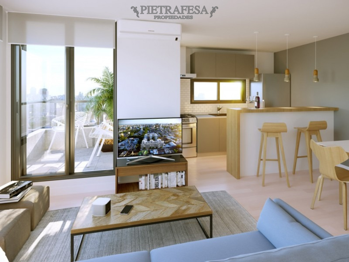 Apartamento ID.5554 - Apartamento en venta a estrenar 3 dormitorios 1 baño y terraza- La Paz- Tres Cruces