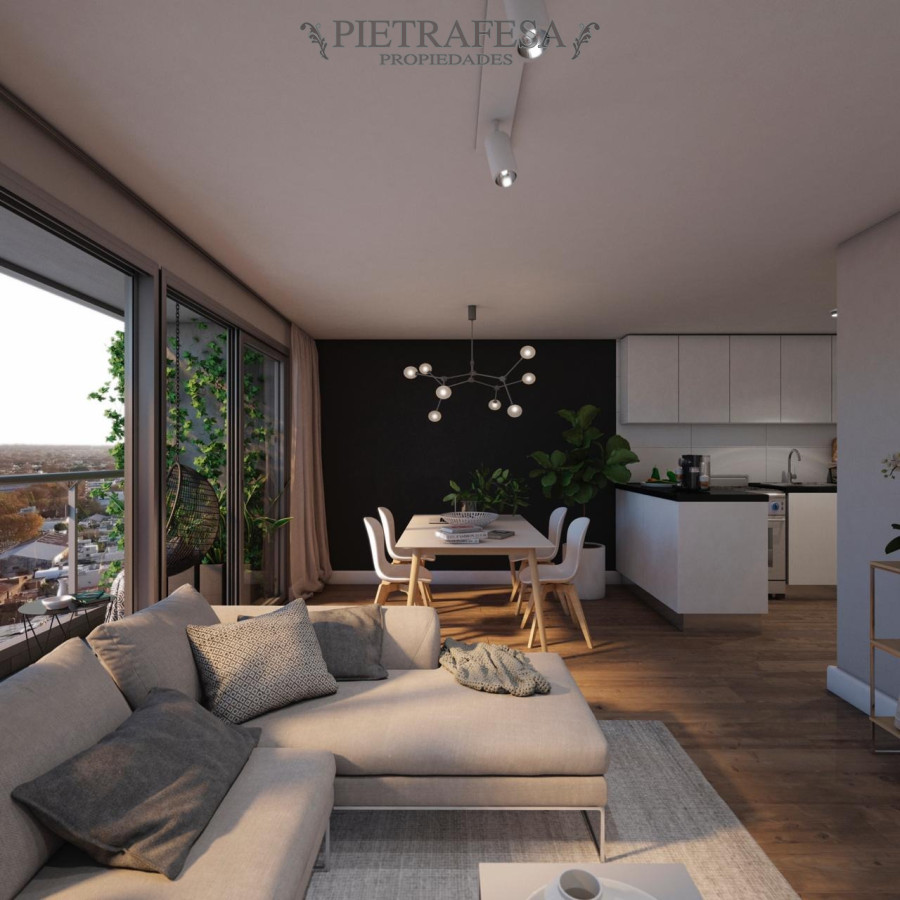 Apartamento ID.5693 - Apartamento a estrenar, 2 dormitorios, 1 baño y terraza- Juan Paullier -Tres Cruces