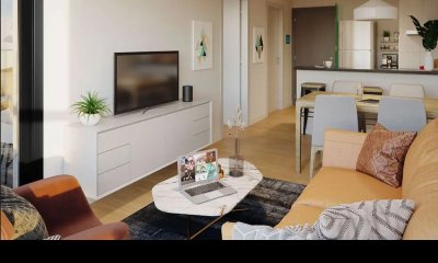 Apartamento a estrenar, 2 dormitorios, 1 baño y terraza-Canelones- Barrio Sur