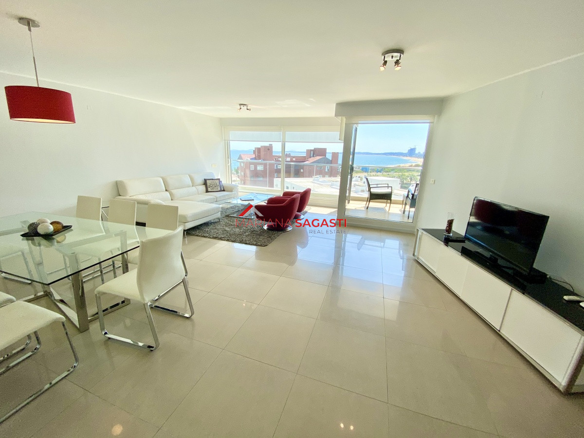 Apartamento ID.3929 - VENTA, Apartamento, 3 dormitorios, Punta del Este, Uruguay, con vista a la Mansa