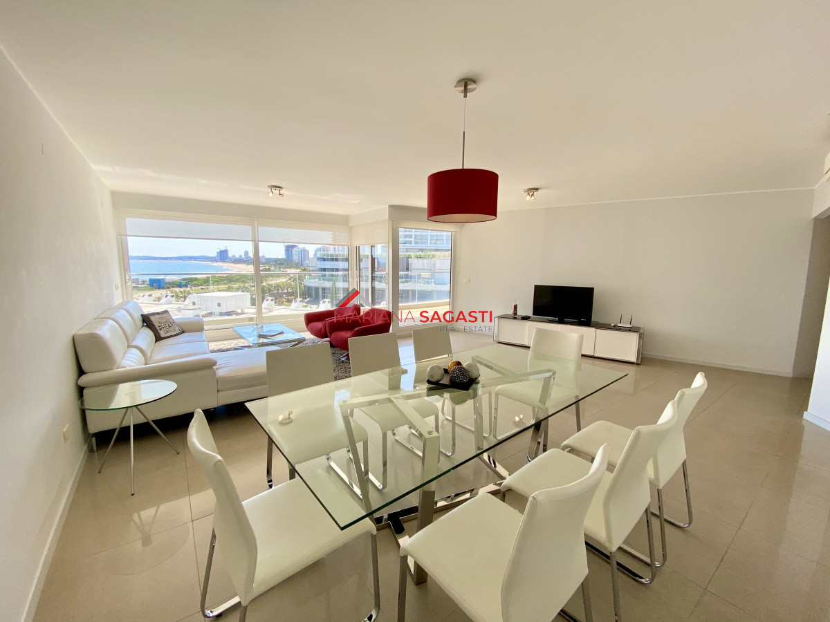 Apartamento ID.3929 - VENTA, Apartamento, 3 dormitorios, Punta del Este, Uruguay, con vista a la Mansa
