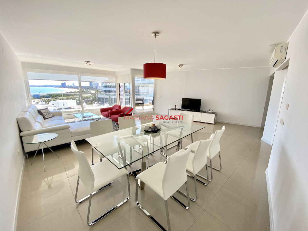 Apartamento ID.3929 - VENTA, Apartamento, 3 dormitorios, Punta del Este, Uruguay, con vista a la Mansa
