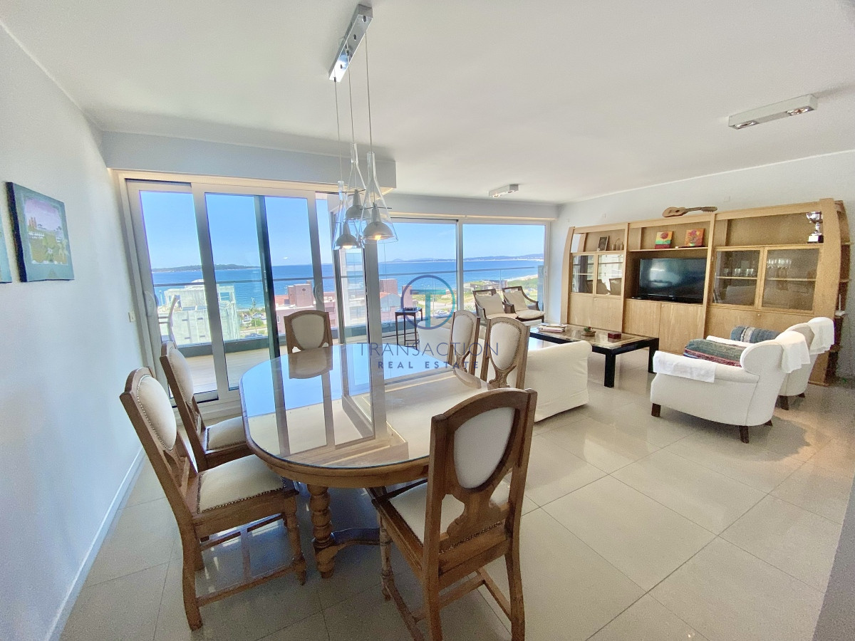 Apartamento ID.1311/Venta,-3-Dormitorios-en-Playa-Mansa-con-Vista-al-Mar - Alquiler 2 dormitorios y dependencia , Mansa Punta del Este