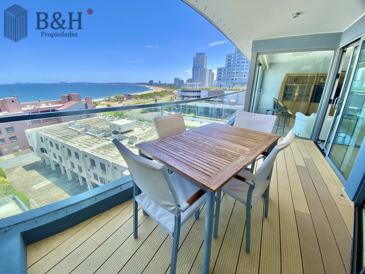Apartamento ID.3382 - Apartamento Alquiler 2 dormitorios y dependencia de servicio Mansa Punta del Este