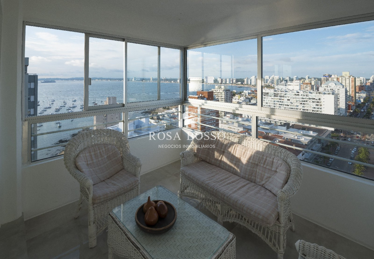Apartamento en aqluiler, La mejor vista!, Punta del Este, Uruguay - RBS4811A