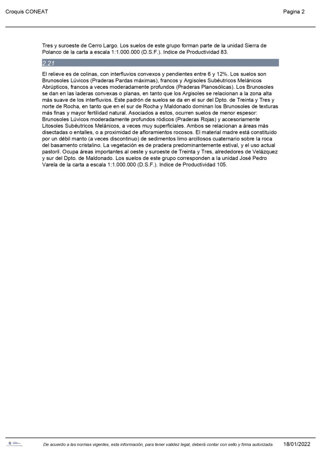 Campo Ref.1148/CAPO-210-Ha-Rocha-ruta-15-La-Paloma-AGRICOLA--GANADERO- - CAPO 210 Ha  Rocha ruta 15  La Paloma  AGRICOLA - GANADERO 