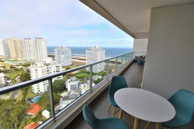 2 dorm en Wind Tower, piso alto