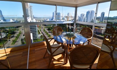 Deptoen venta, planta unificado en piso alto.excelnte vista al mar