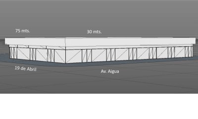 Terreno en Maldonado, ideal para construir mega local de 1755m2 propios