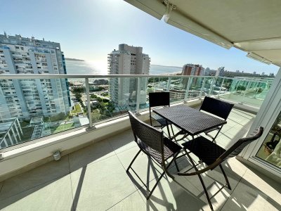 Apartamento ID.2029 -  Gala Tower, Mansa Gran vista al mar, venta,  Punta del Este