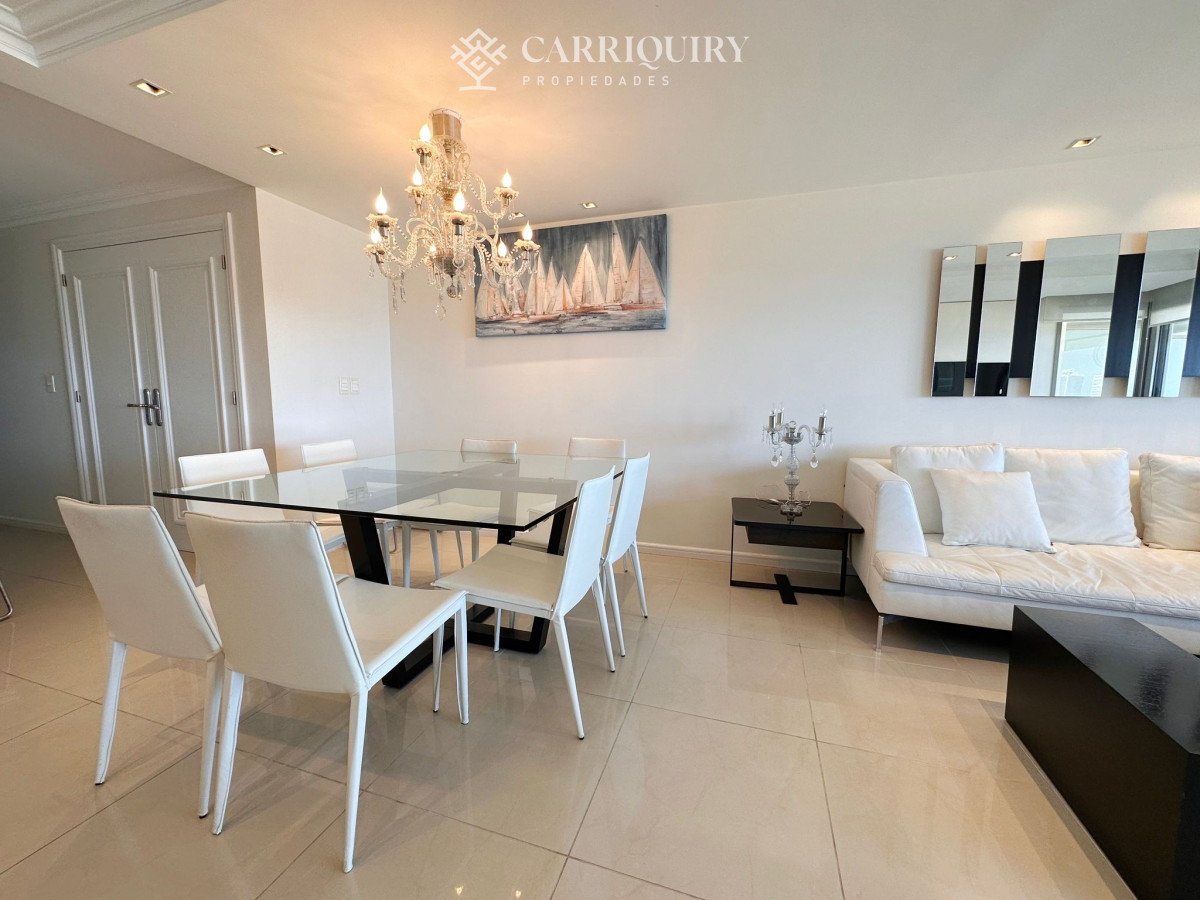 Apartamento ID.8399 - Apartamento en venta de 3 dormitorios en torre Imperiale, Punta del Este.