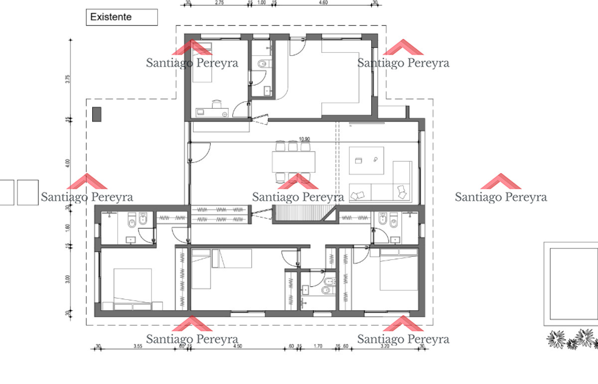 Casa ID.15026 - Casa en Venta de 3 Dormitorios en Suite en San Rafael, Punta del Este