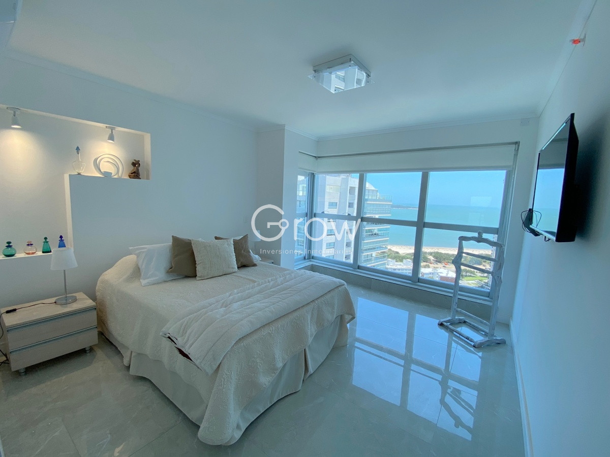 Apartamento ID.3133 - Apartamento en venta de 3 dormitorios en Miami Boulevard, Punta del Este.