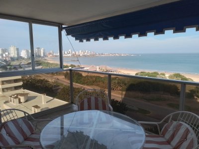 Apartamento De 2 Dormitorios En Parada 7 De la Mansa primera linea