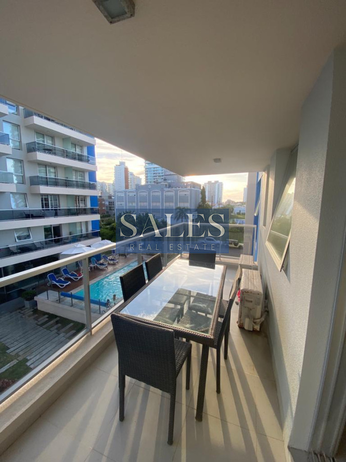 Apartamento ID.1091 - Hermoso apartamento de dos dormitorios, a dos cuadras de la playa. Punta del Este 