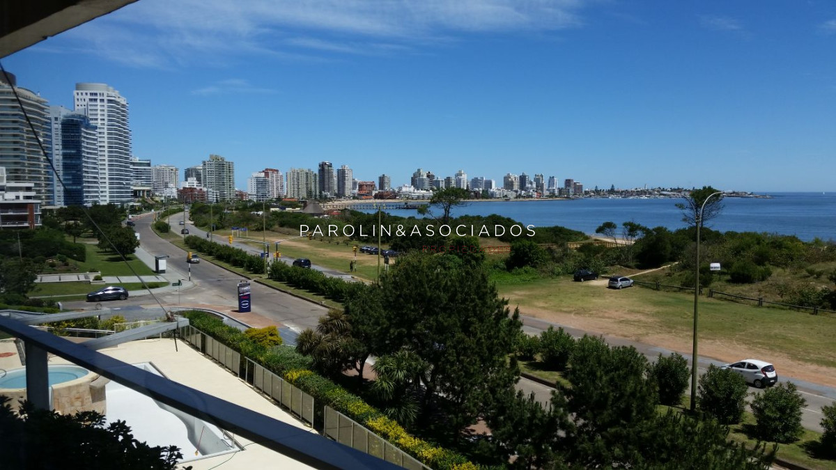 Hermoso apartamento reciclado en venta en edificio Tunquelen I, Punta del Este.