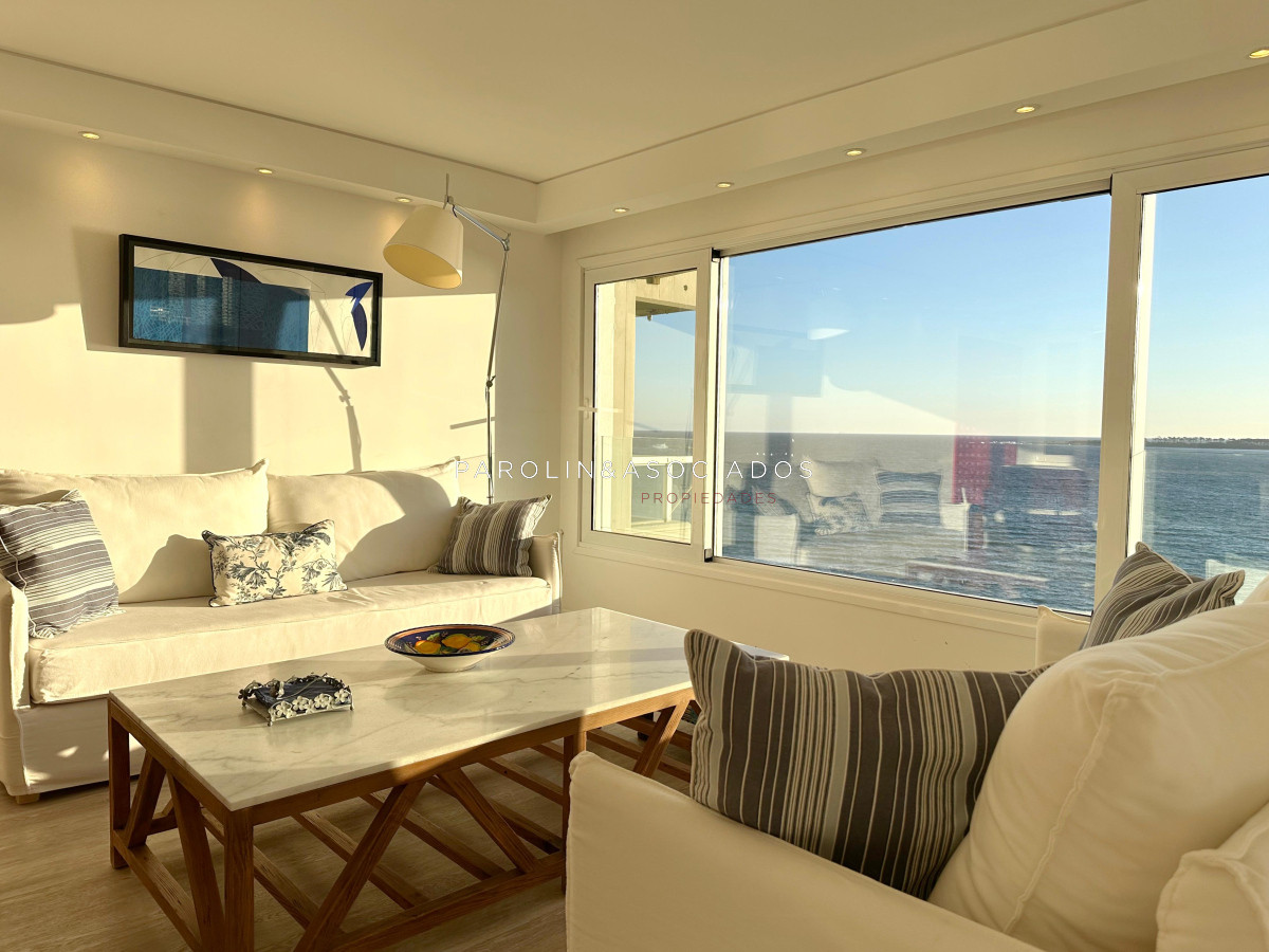 Espectacular apartamento en venta en edificio Malecón, Punta del Este. - JPA7384A