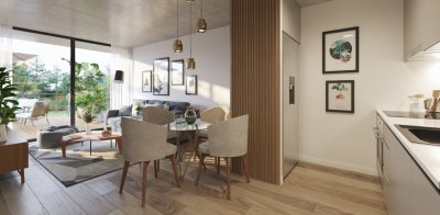 Apartamento en venta de 1 dormitorio en Mansa Tower, Punta del Este.