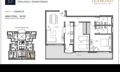 Apartamento en Punta del Este, Roosevelt