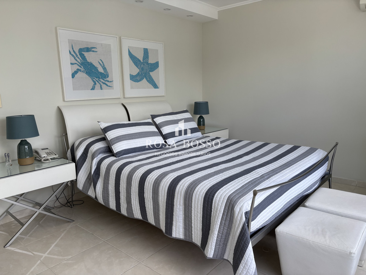 Apartamento ID.9382 -  venta y alquiler invierno mansa frente al mar tres suites y dependencias