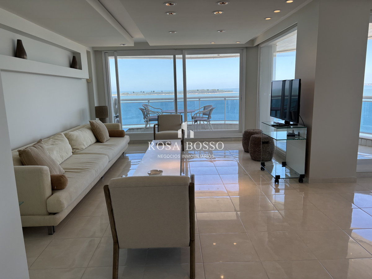 Apartamento ID.9382 -  venta y alquiler invierno mansa frente al mar tres suites y dependencias