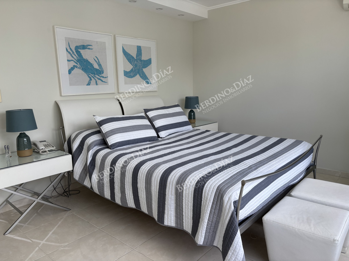 Apartamento ID.2722 -  venta y alquiler invierno mansa frente al mar tres suites y dependencias