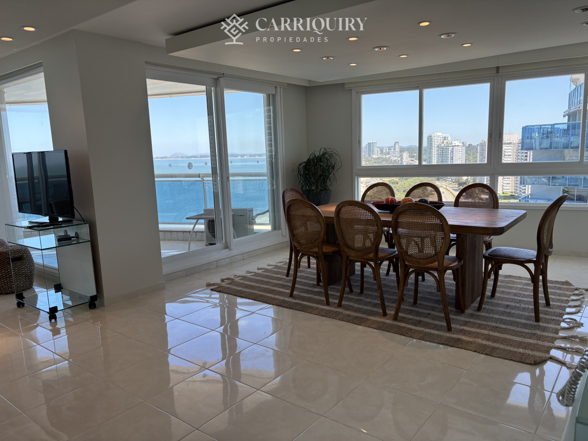 Apartamento ID.8497/Mansa-Parada-4 -  venta MILLENIUM TOWER mansa frente al mar tres suites y dependencias