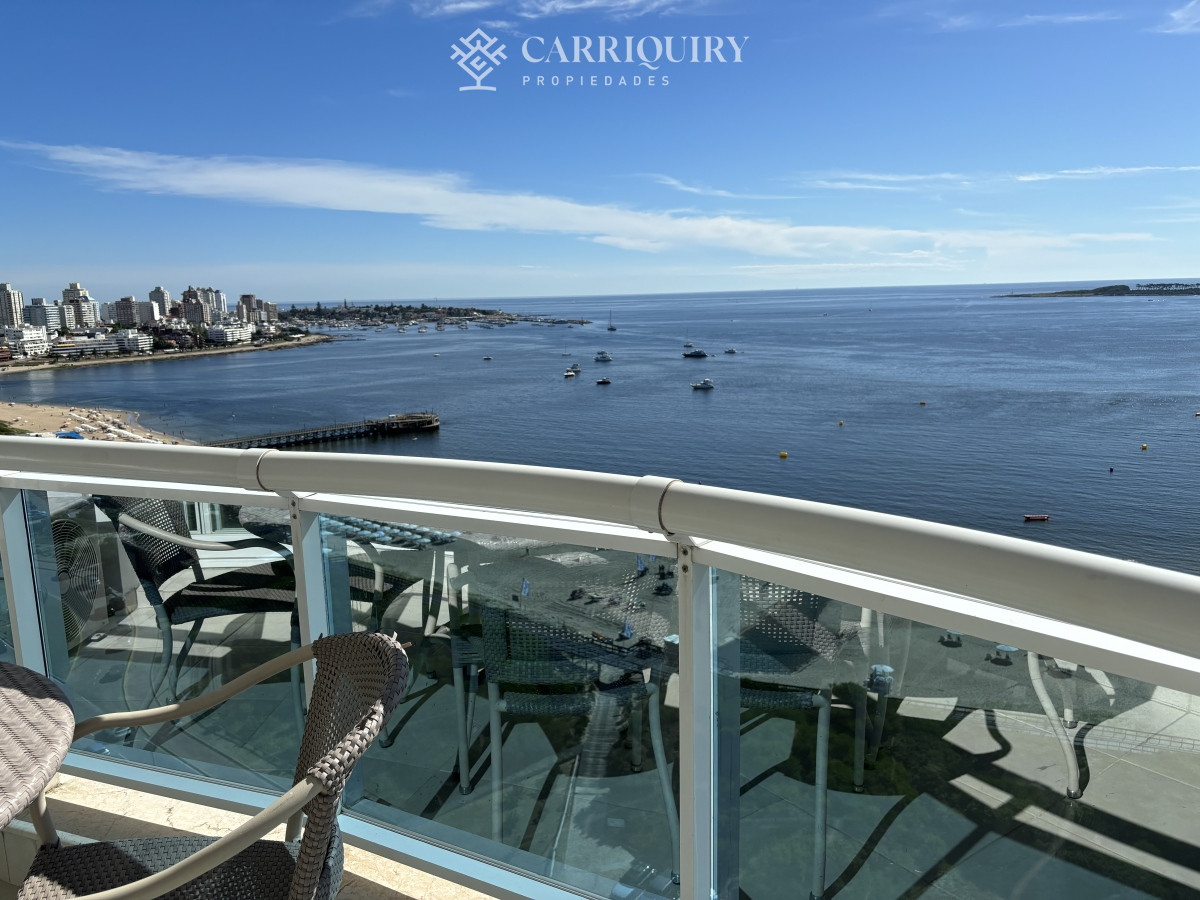 Apartamento ID.8497 -  venta MILLENIUM TOWER mansa frente al mar tres suites y dependencias