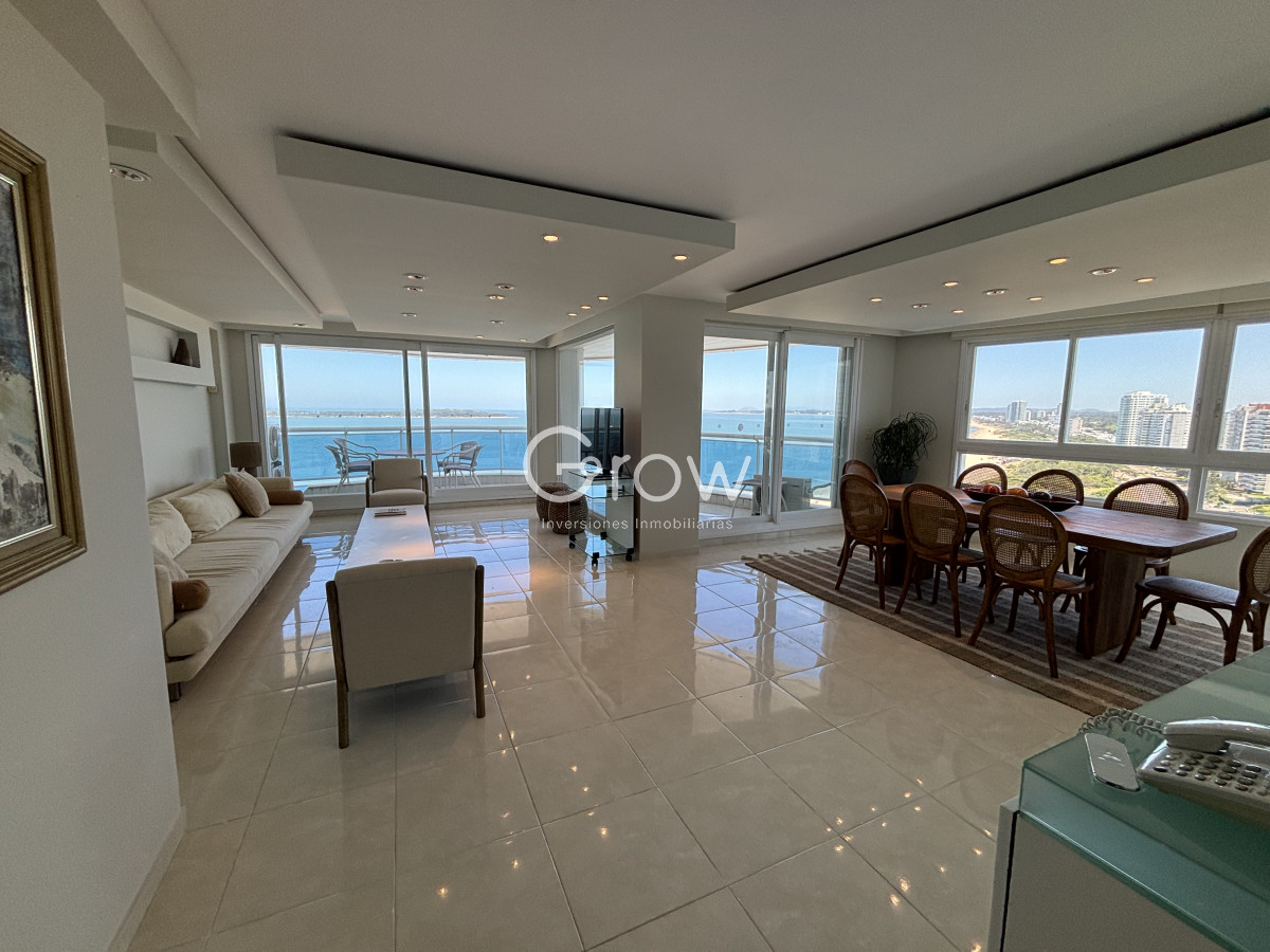Apartamento ID.2553 -  venta MILLENIUM TOWER mansa frente al mar tres suites y dependencias