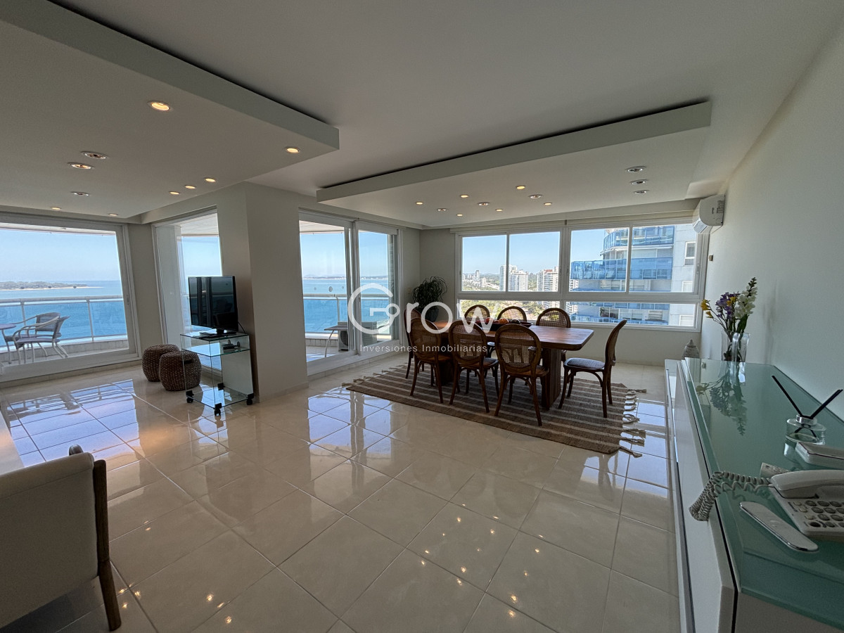 Apartamento ID.2553 -  venta MILLENIUM TOWER mansa frente al mar tres suites y dependencias