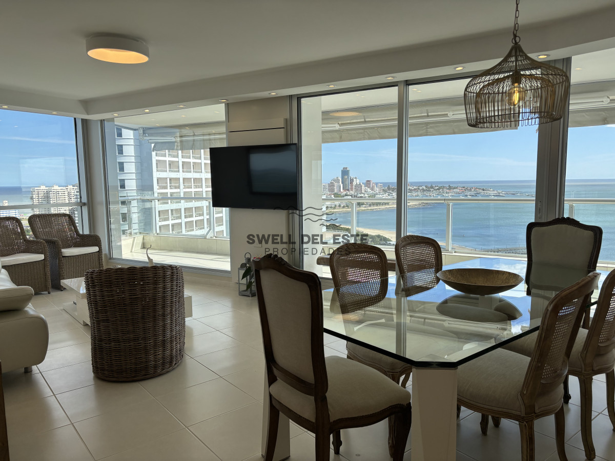 Apartamento ID.230 - SEASONS TOWER VENTA  EN EXCLUSIVIDAD PISO ALTO MANSA ESQUINERO AL PUERTO