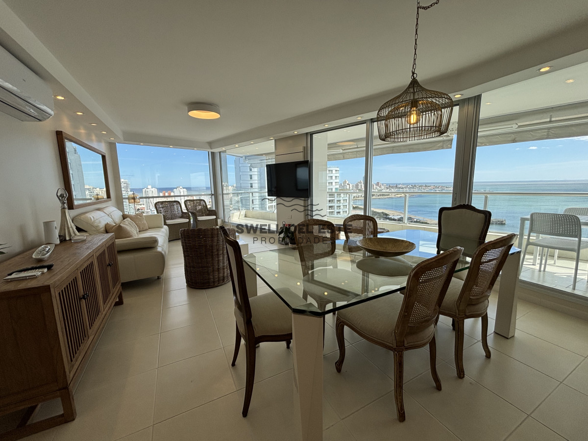 Apartamento ID.230 - SEASONS TOWER VENTA  EN EXCLUSIVIDAD PISO ALTO MANSA ESQUINERO AL PUERTO
