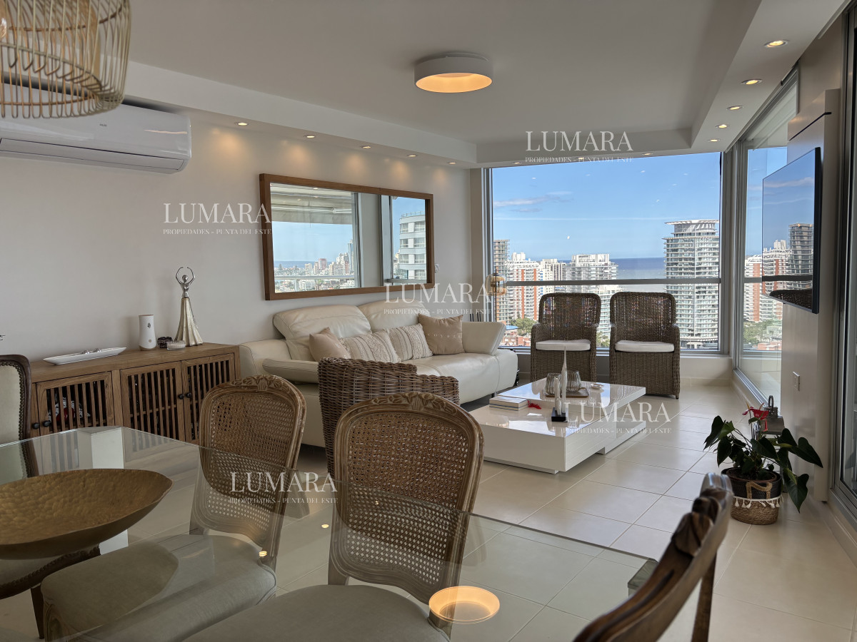 Apartamento ID.2682 - SEASONS TOWER VENTA  EN EXCLUSIVIDAD PISO ALTO MANSA ESQUINERO AL PUERTO
