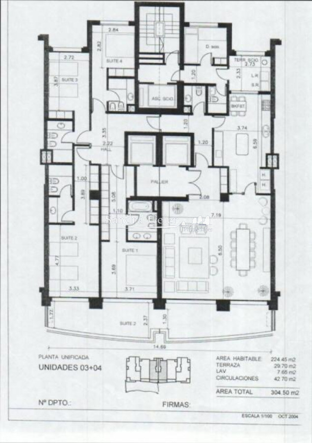 Apartamento ID.2777 - VENTA  MANSA LE JARDIN MANSA PRIMERA FILA UNIFICADO CENTRAL