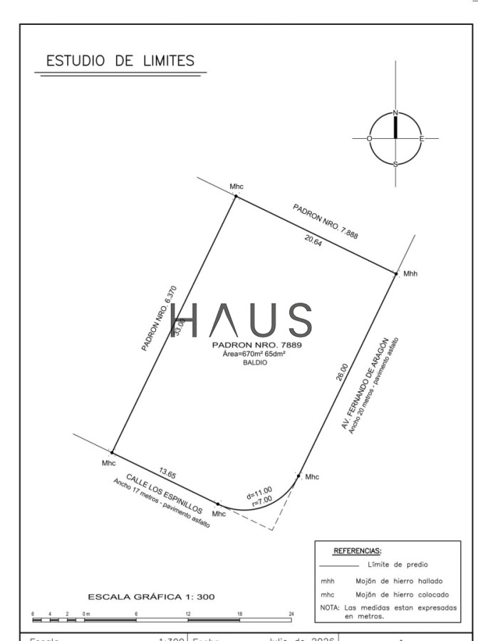 Terreno ID.1001 - Terreno en venta en Beverly Hills. 
