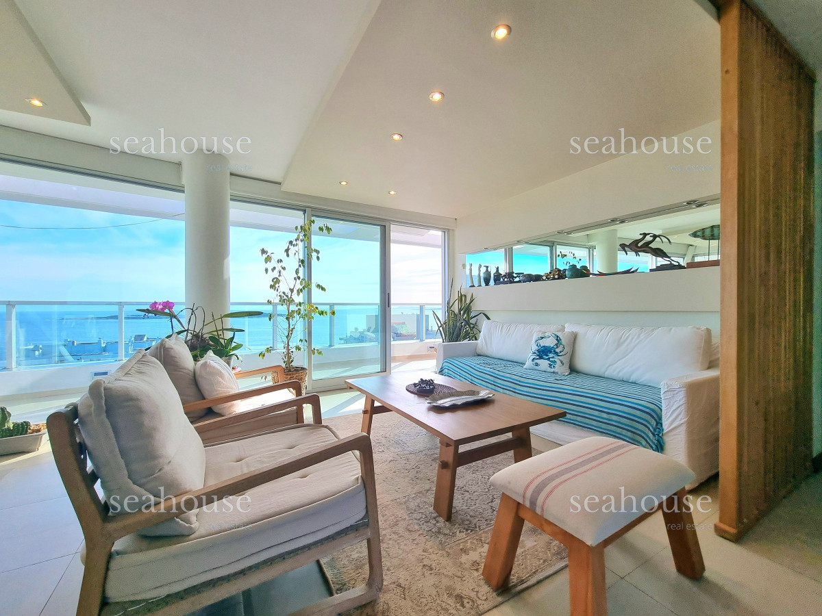 Apartamento Ref.1208 - Penthouse con vista panóramica al mar - Playa Mansa, parada 5