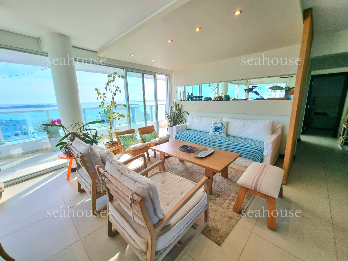Apartamento Ref.1208 - Penthouse con vista panóramica al mar - Playa Mansa, parada 5